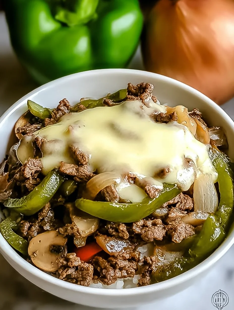 Philly Cheesesteak Bowls