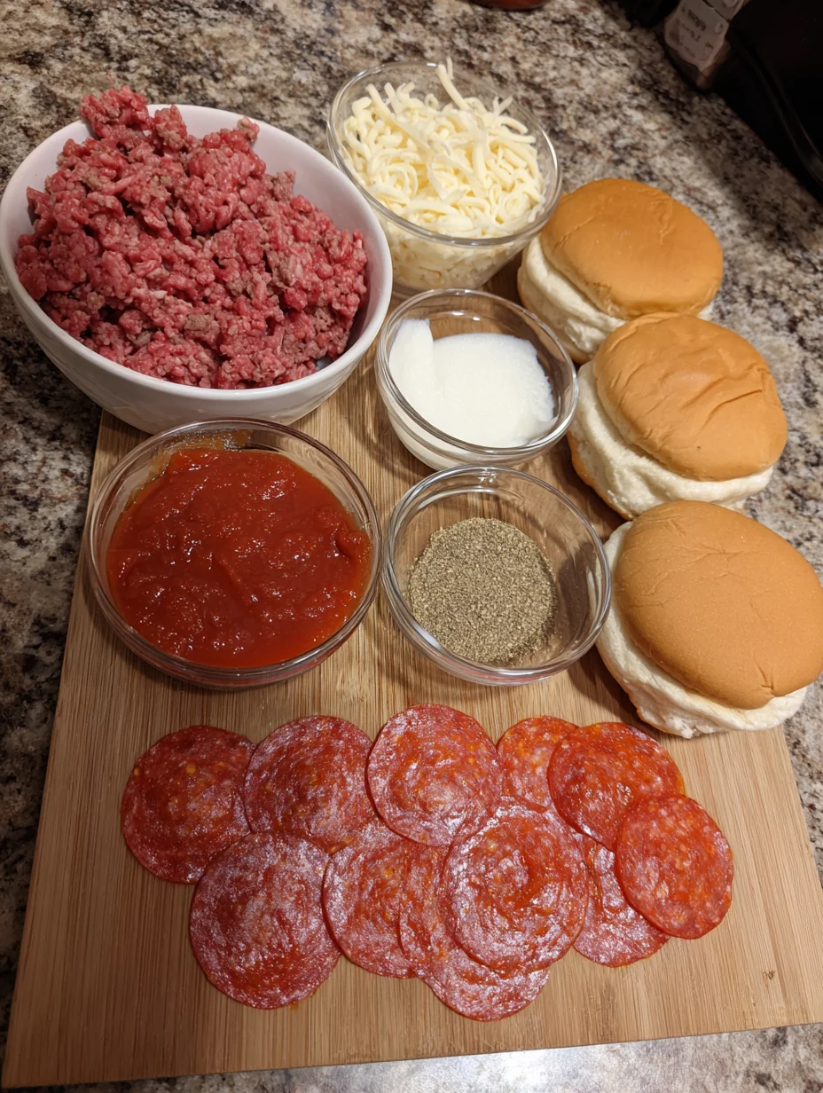 Pizza Burgers