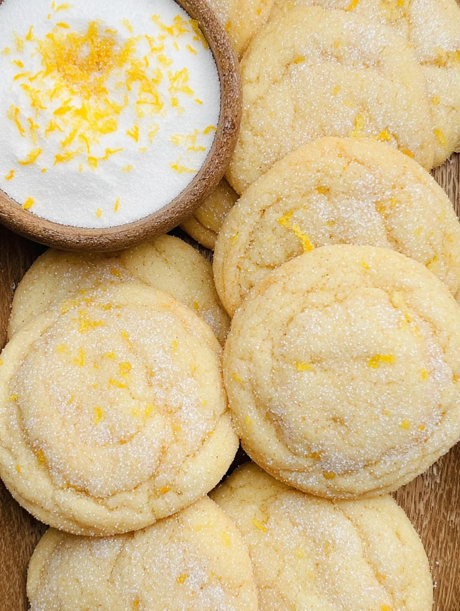 Soft & Chewy Lemon Cookies