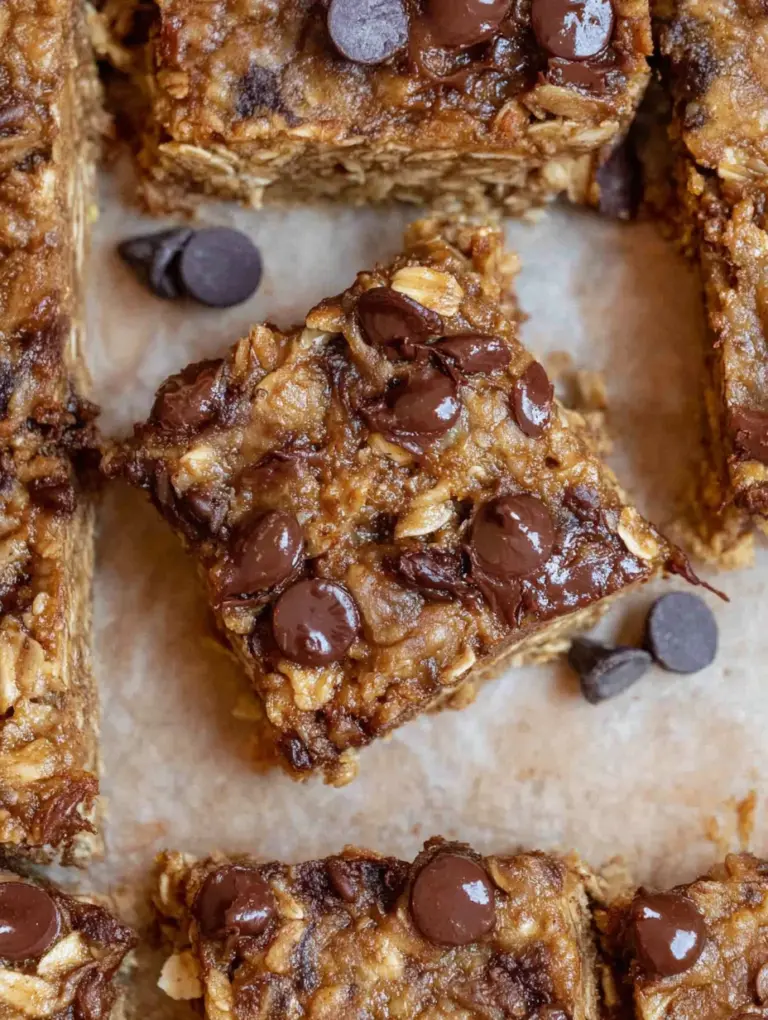 Banana Oatmeal Bars