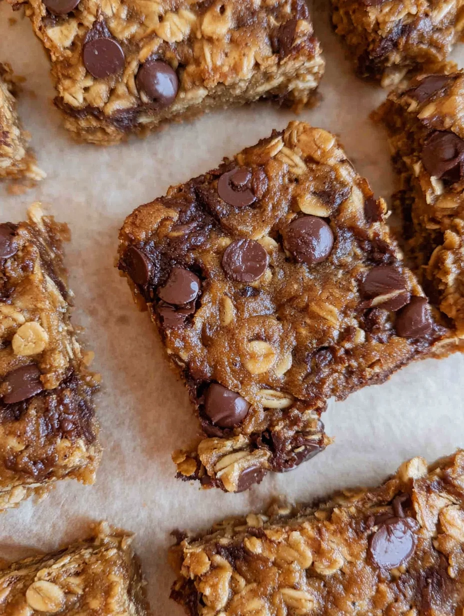 Banana Oatmeal Bars