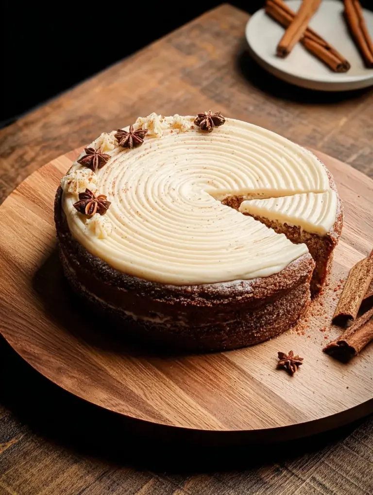 Brown Sugar Chai Cake