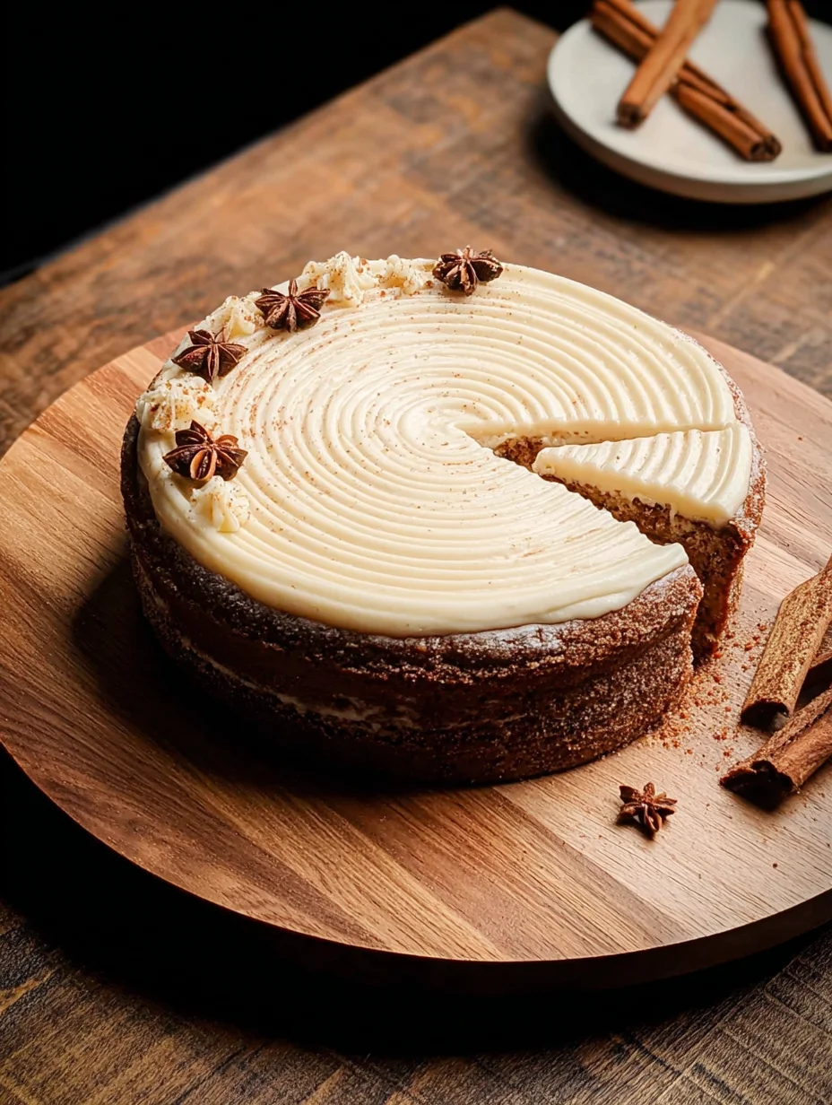 Brown Sugar Chai Cake