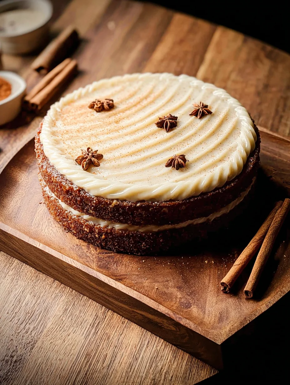 Brown Sugar Chai Cake