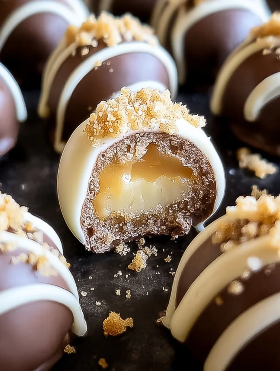 Caramel Apple Truffles