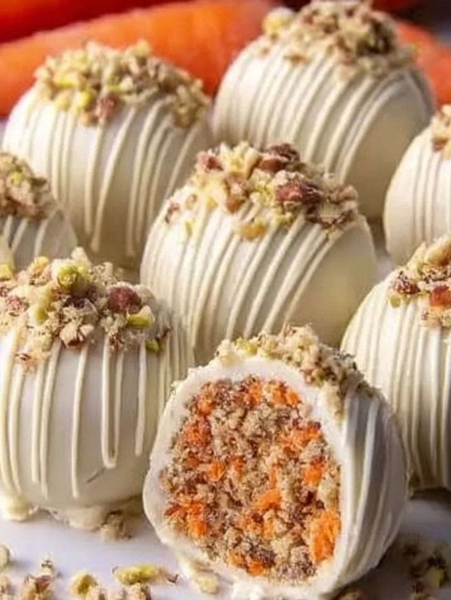 Carrot Cake Truffles