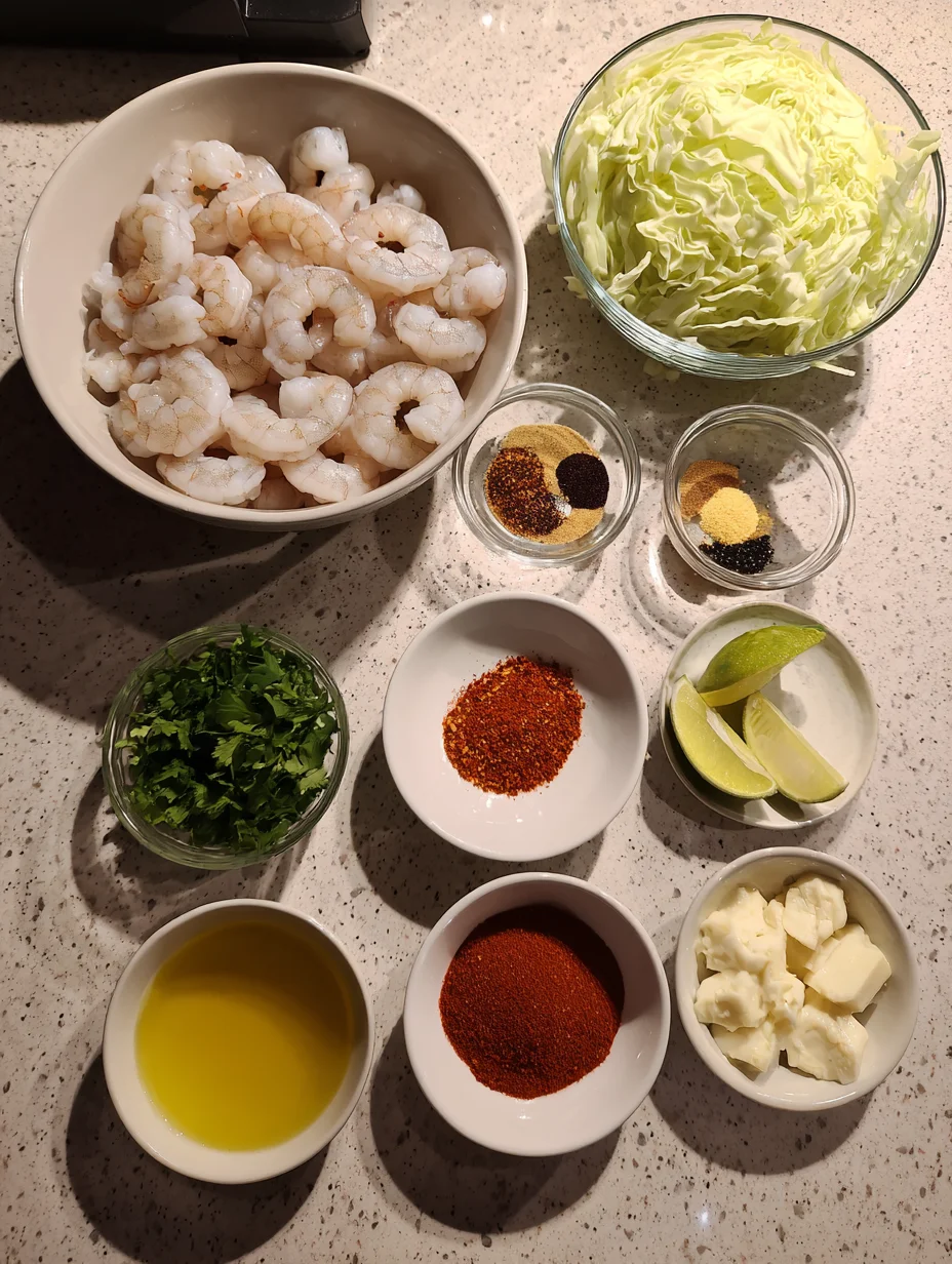Cilantro Lime Shrimp Tacos