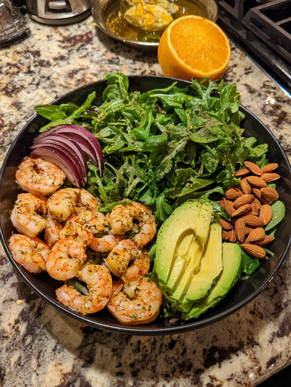Citrus Shrimp and Avocado Salad