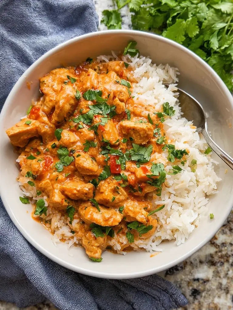 Coconut Chicken Rice Bowl