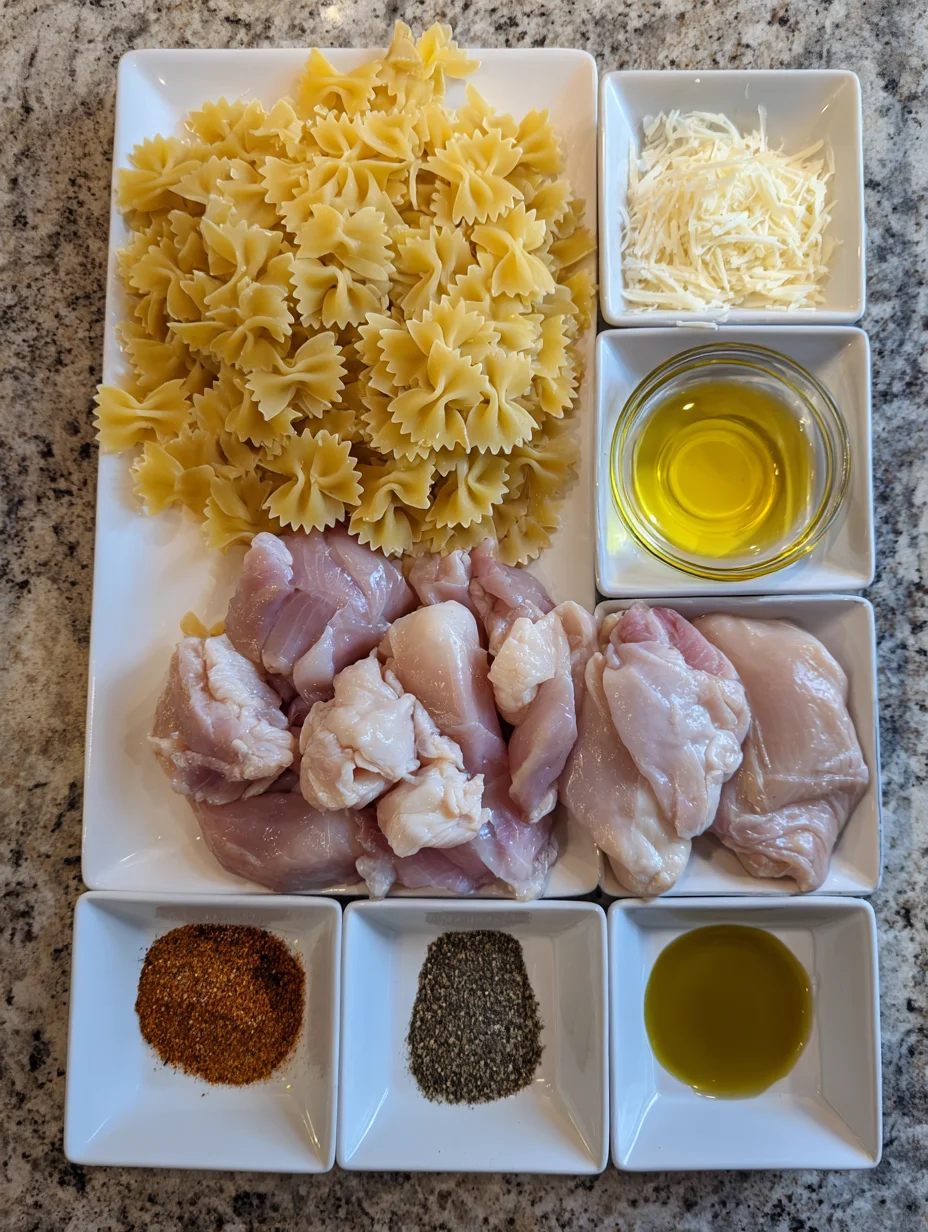 Creamy Chicken and Corn Pasta with Bacon