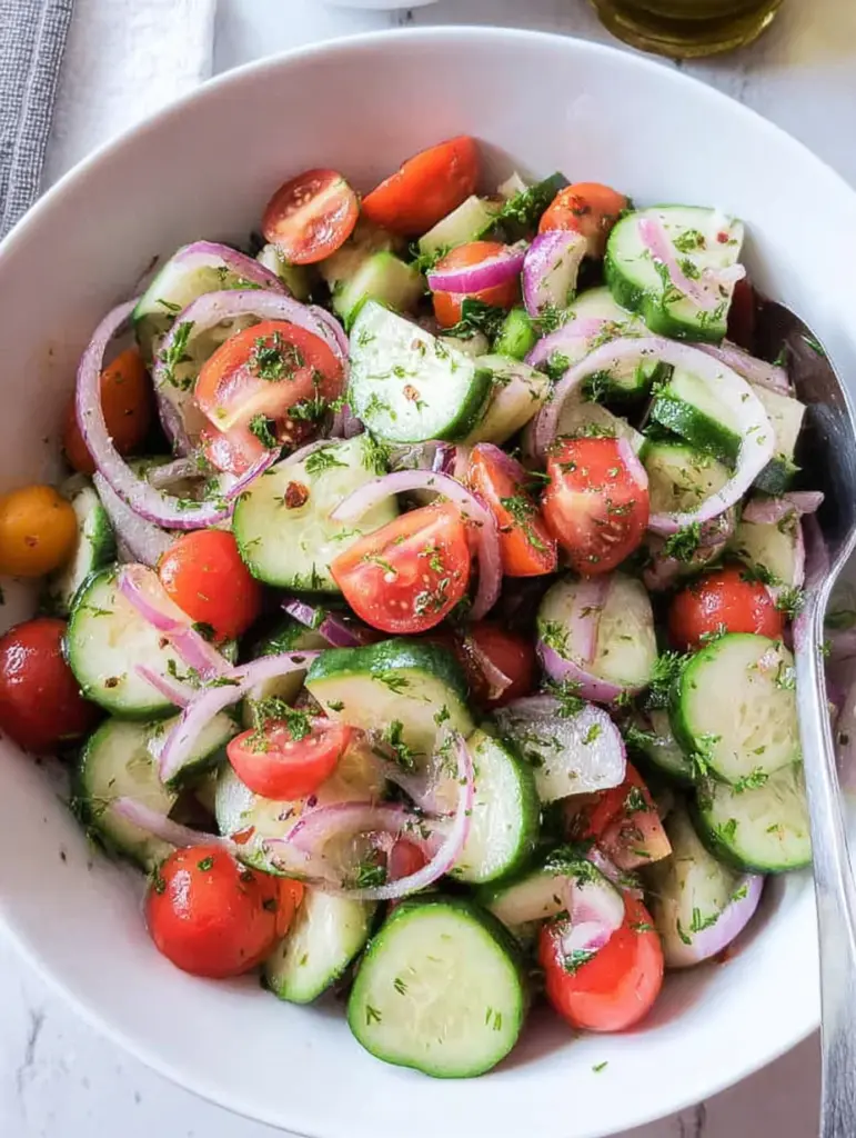 Cucumber Tomato Salad