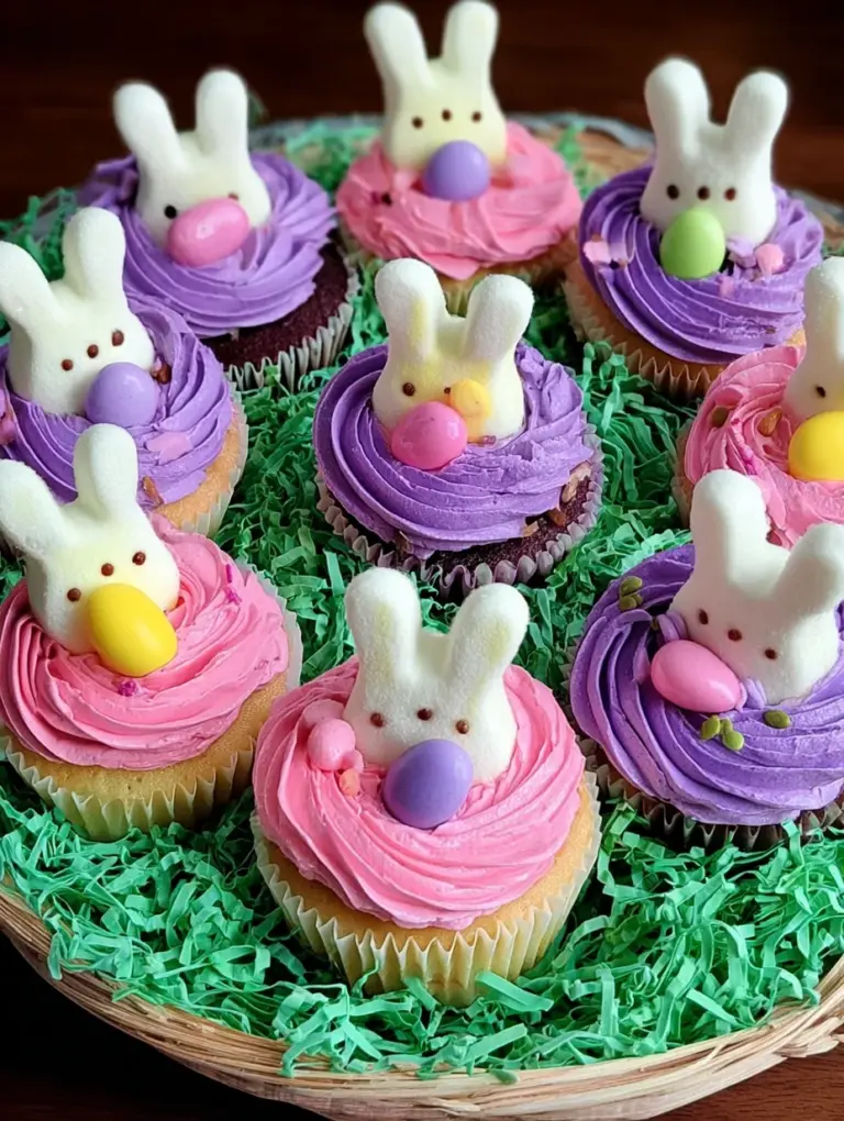 Easter Basket Cupcakes