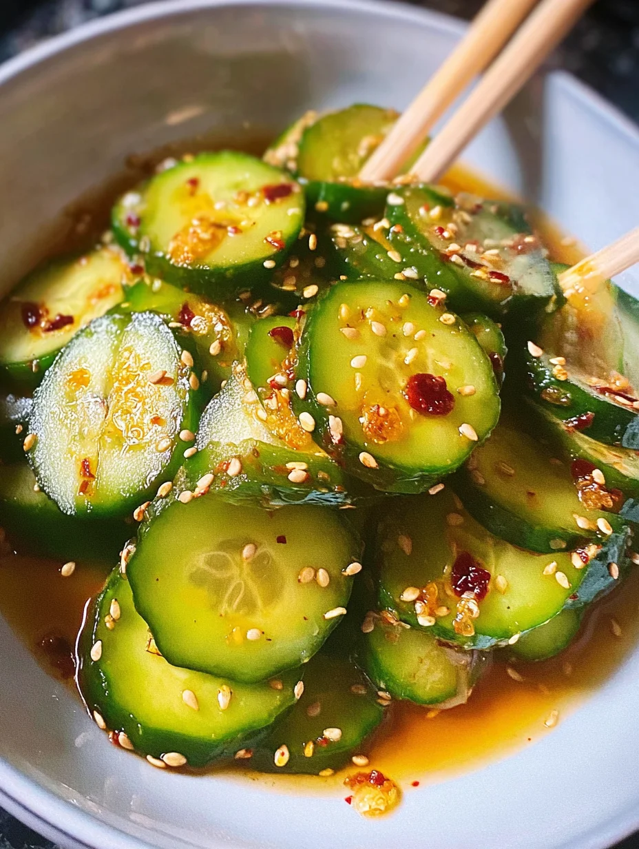 Easy Asian Cucumber Salad