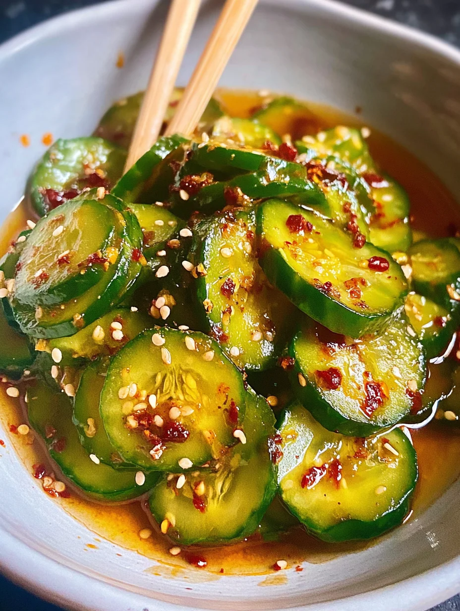 Easy Asian Cucumber Salad