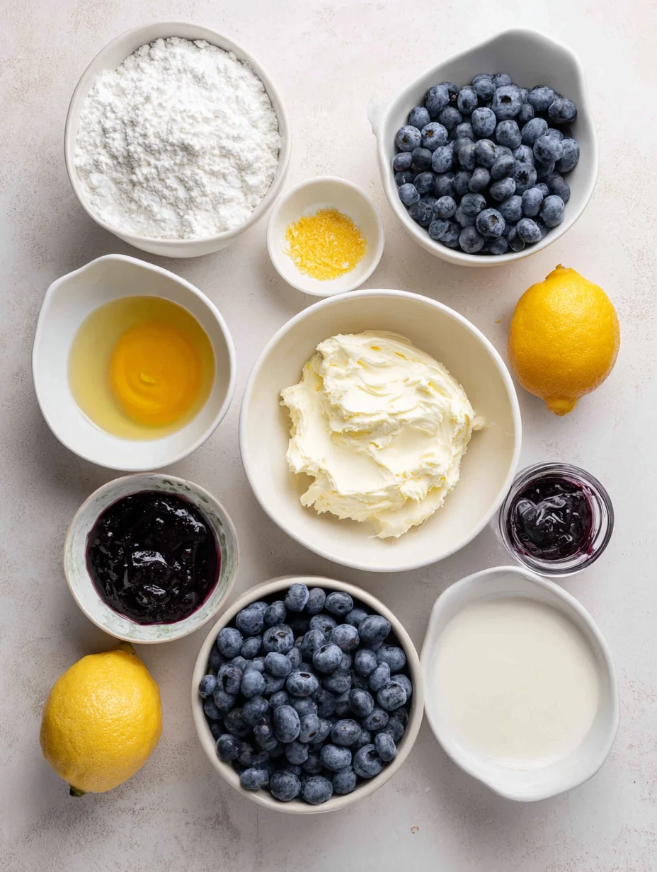 Easy Lemon Blueberry Trifle