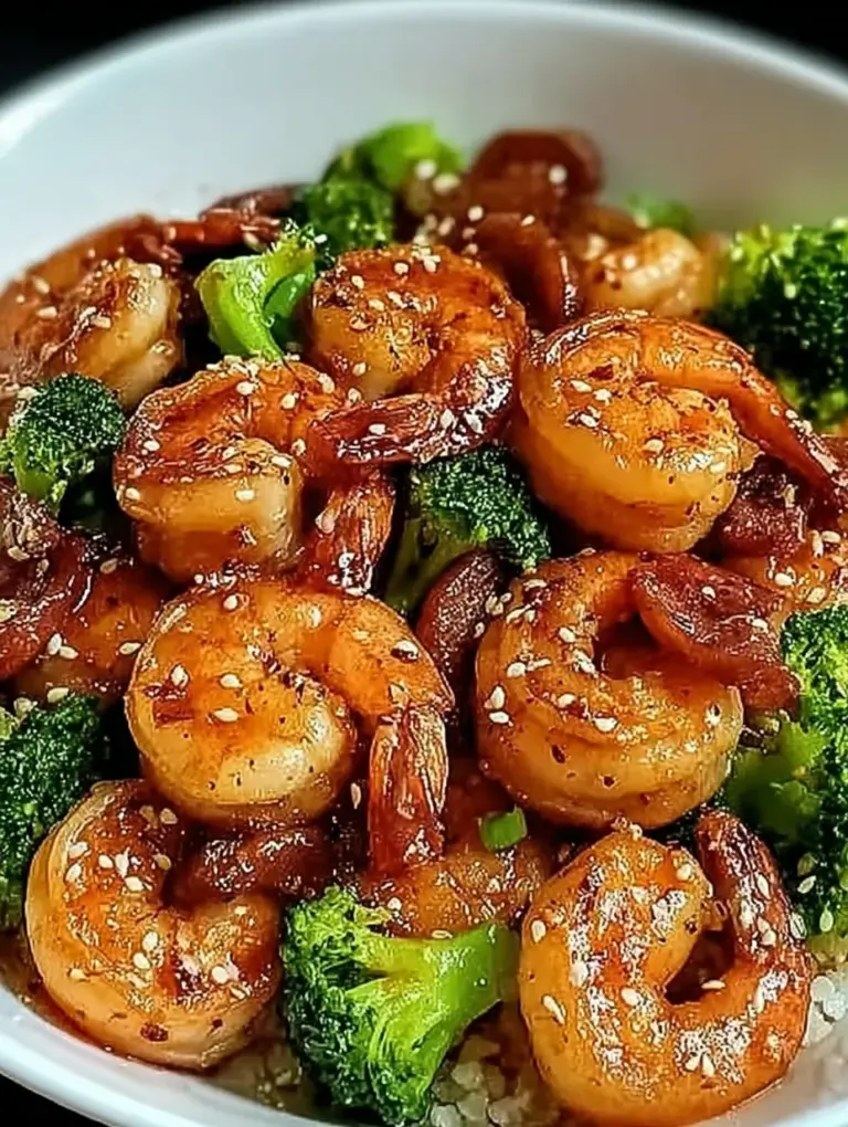 High-Protein Honey Garlic Shrimp