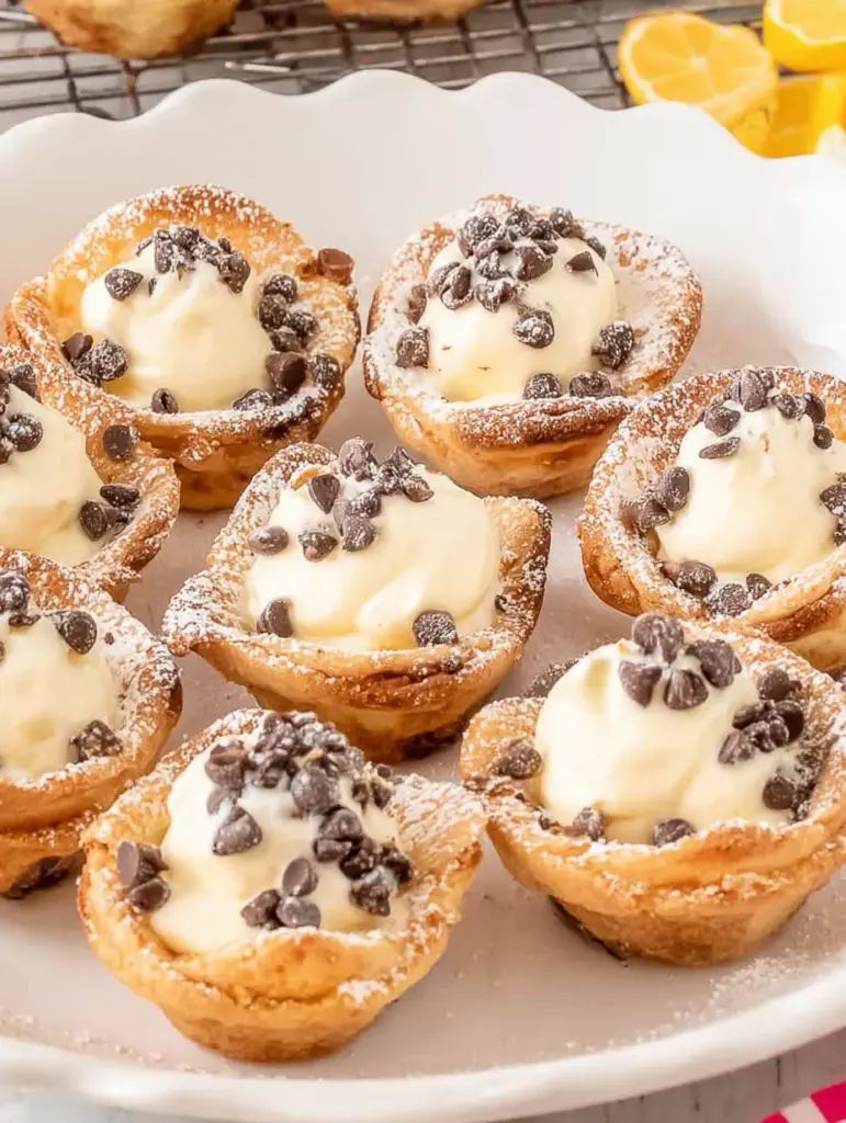 Mini Cannoli Cups