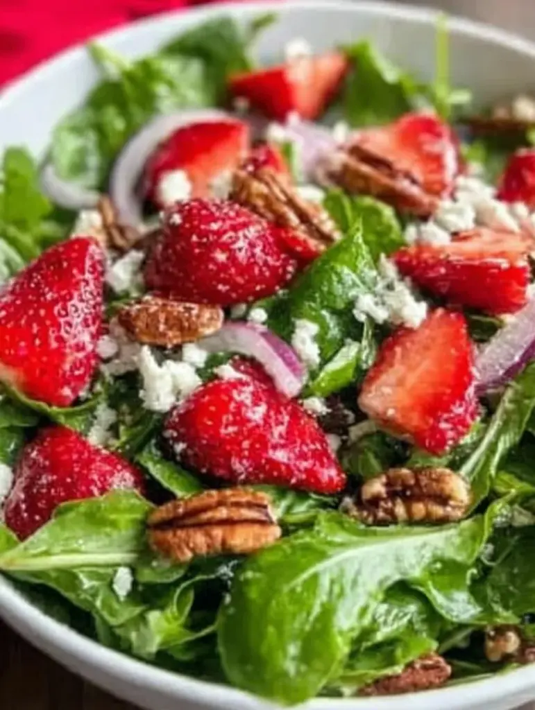 Quick Easter Strawberry Spring Salad
