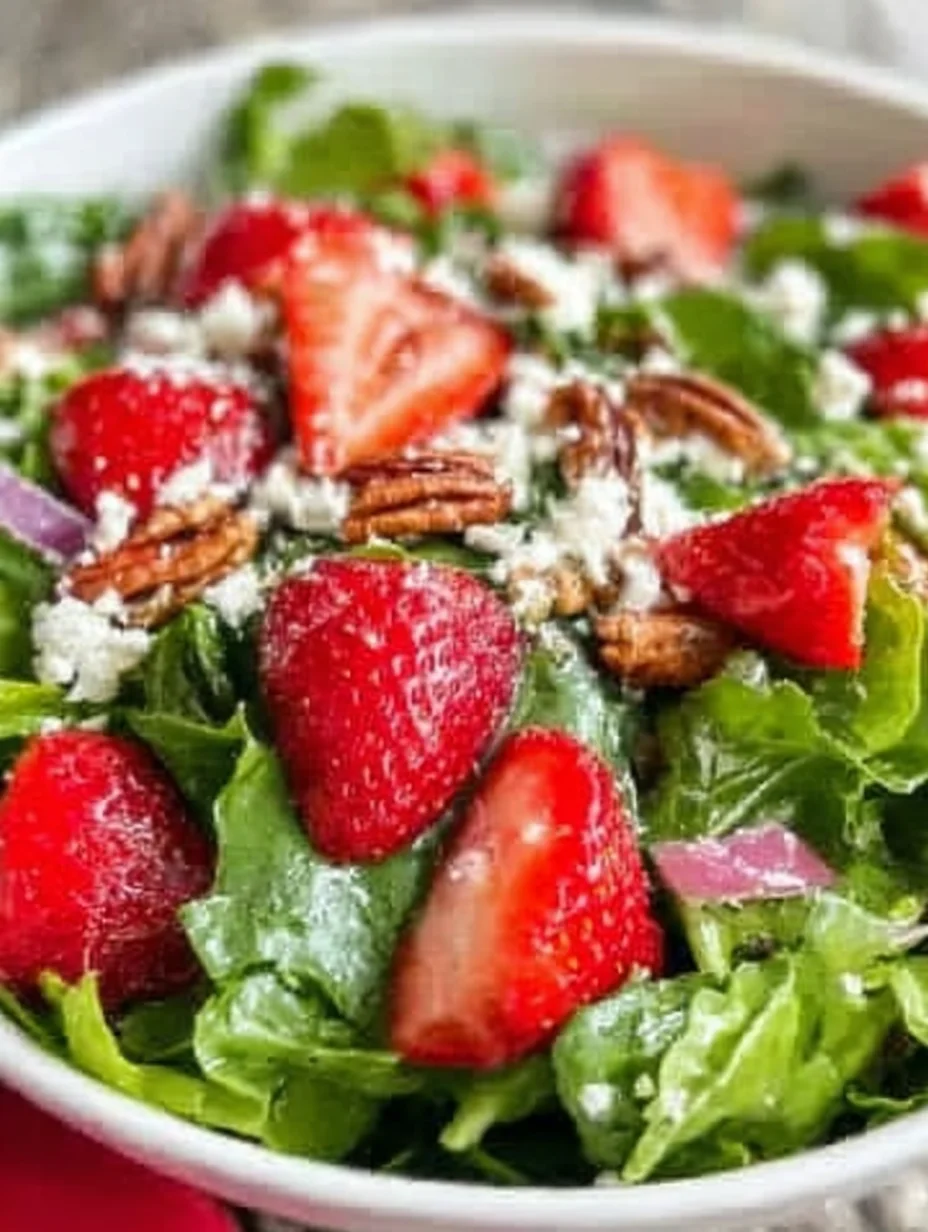 Quick Easter Strawberry Spring Salad
