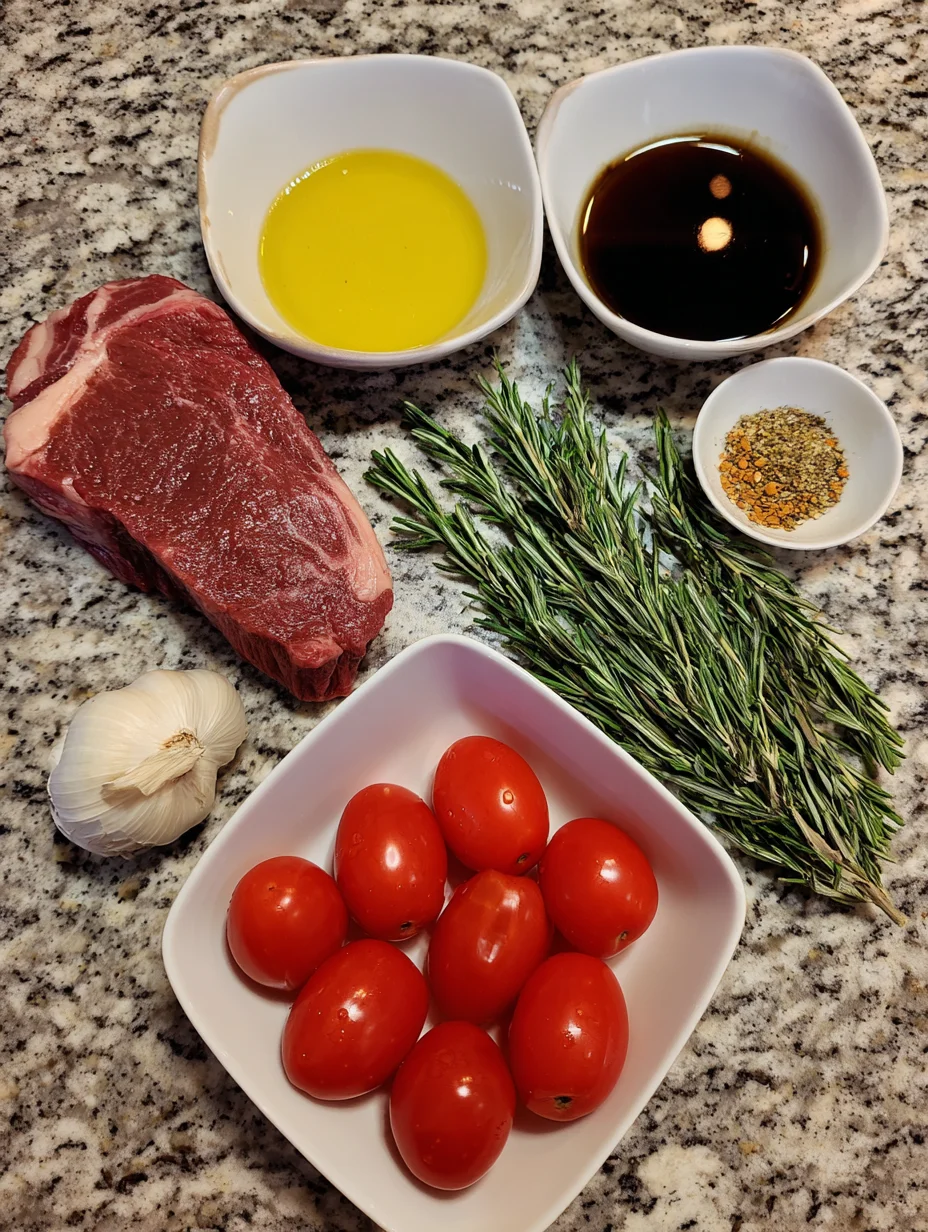Rosemary Garlic Steak Kebabs