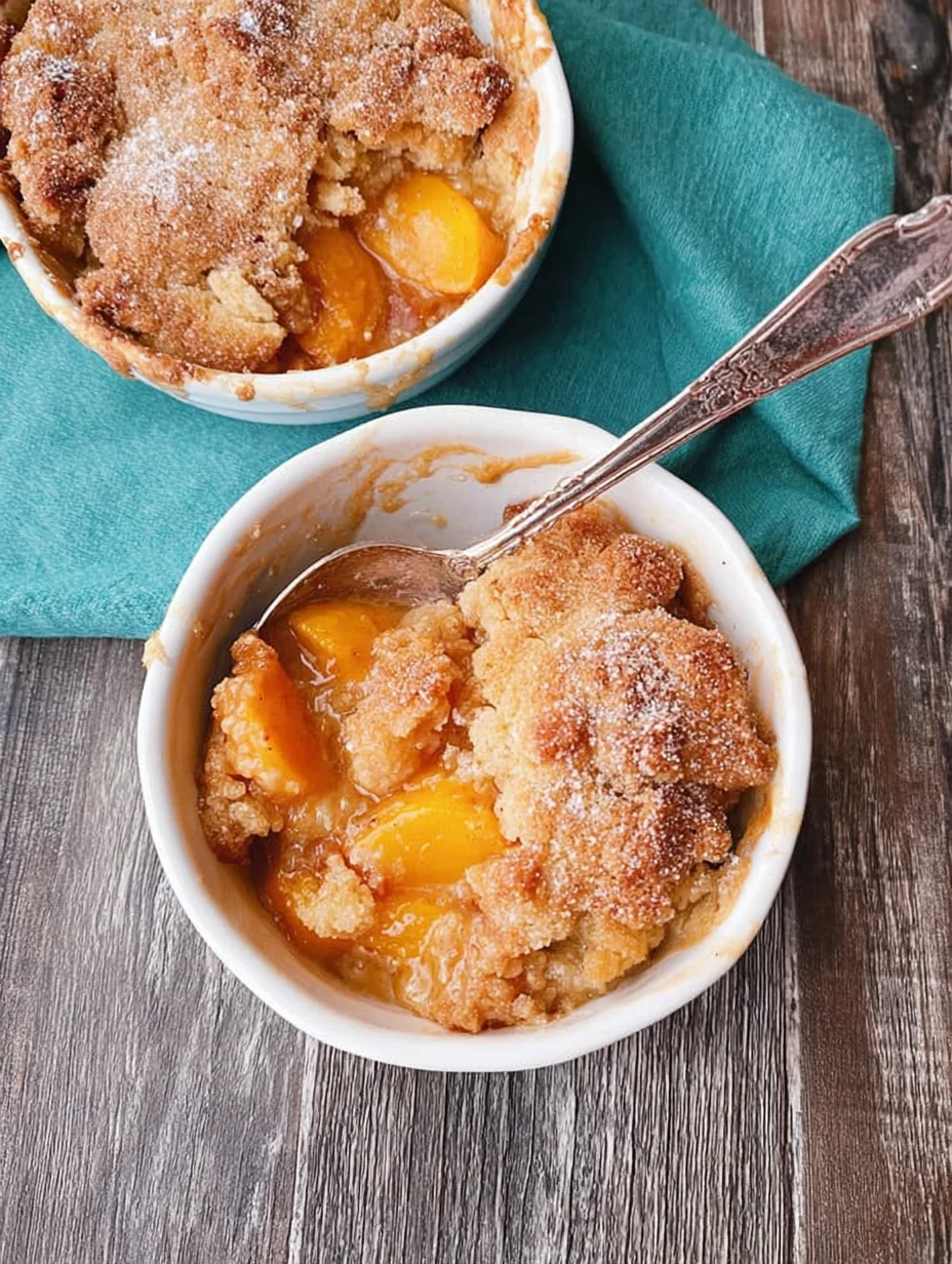 Southern Peach Cobbler