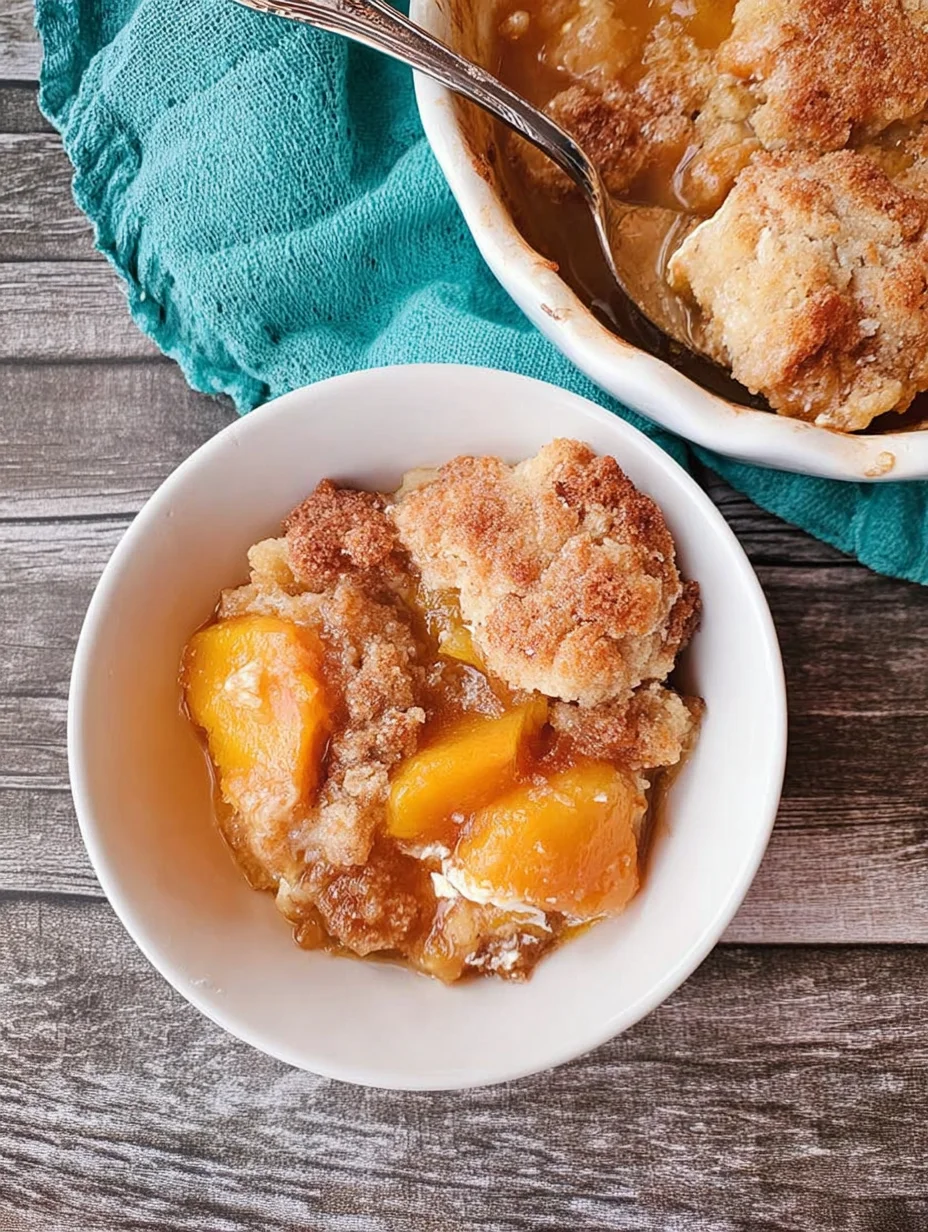 Southern Peach Cobbler