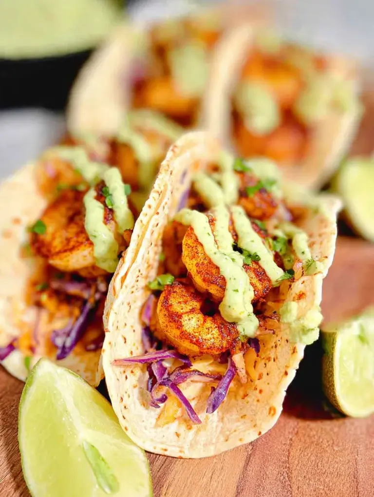 Spicy Shrimp Tacos