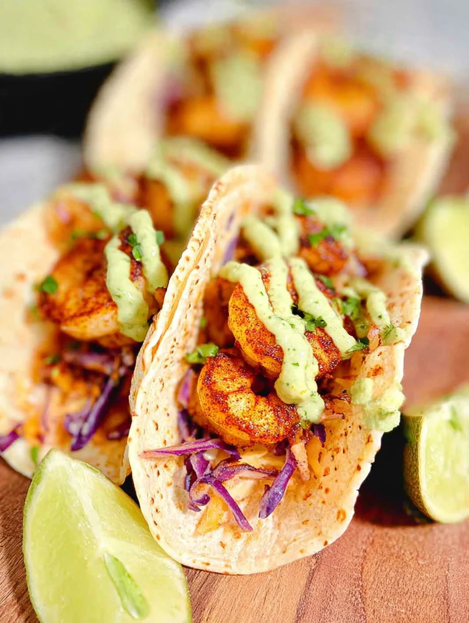 Spicy Shrimp Tacos