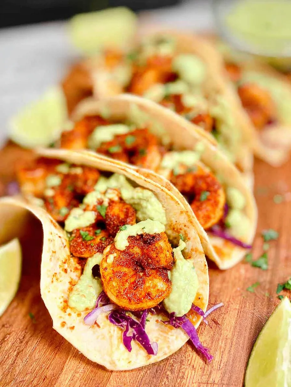 Spicy Shrimp Tacos