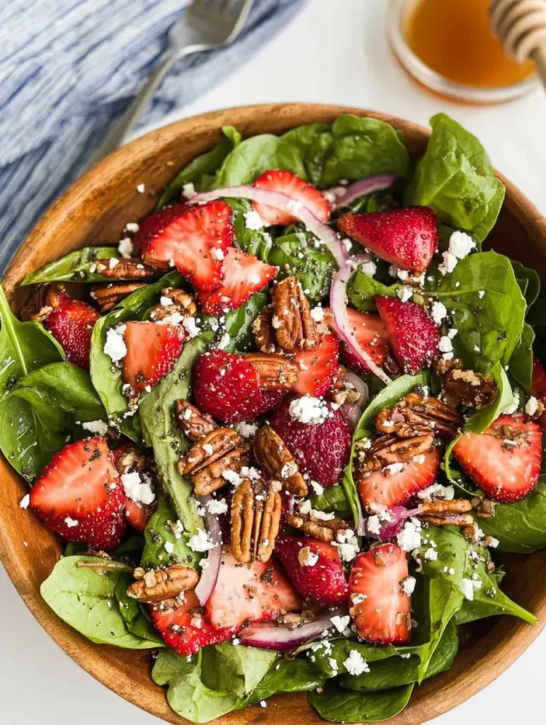 Spinach Strawberry Salad