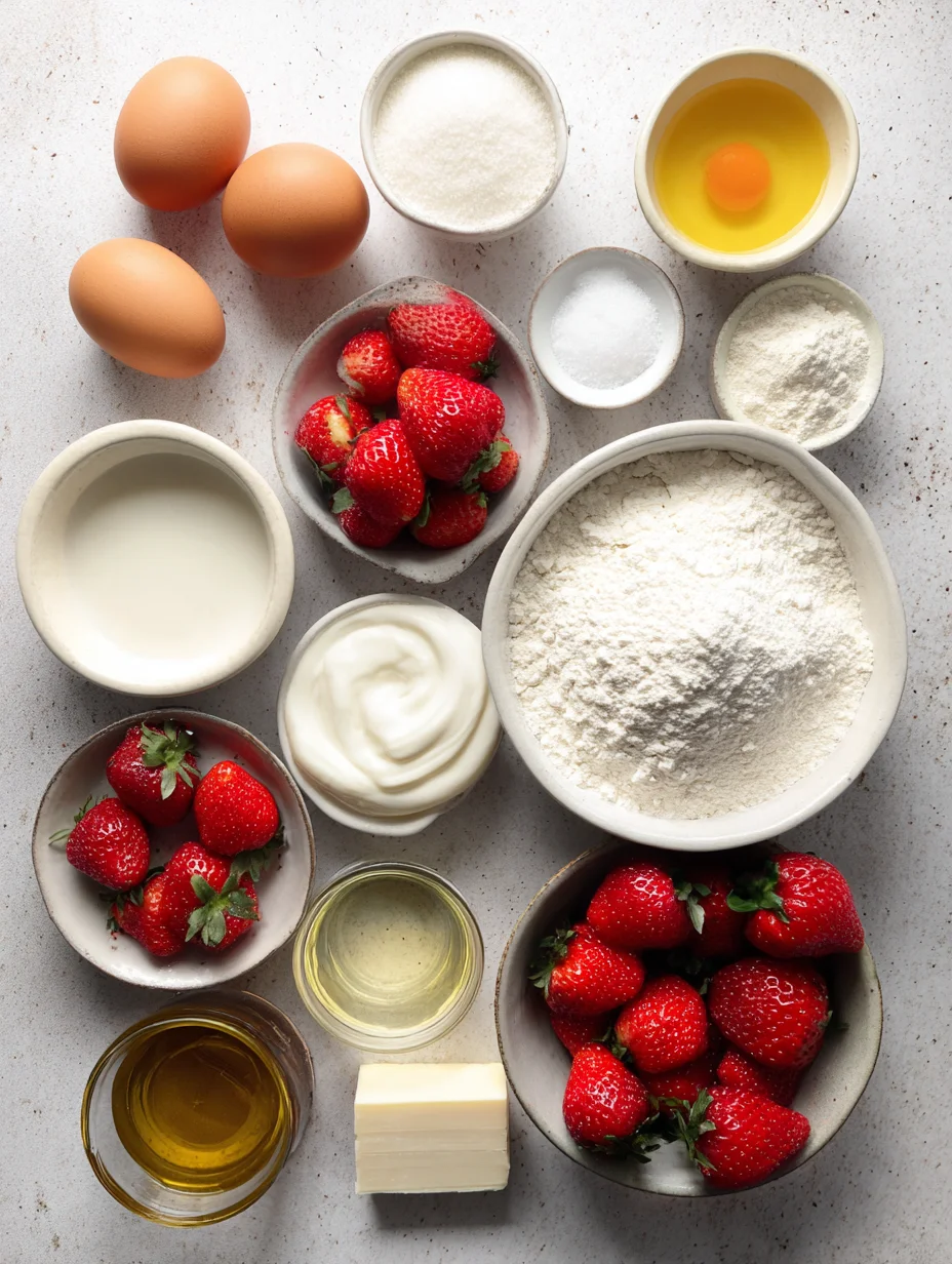 Easy Strawberry Cake